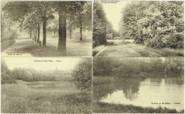 4x Environs De Dry-Pickels. Route De Wemmel Et De Meysse, Etang. Lot De 4 Cartes. - Grimbergen