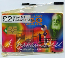 BT PHONECARD : ALEXANDER GRAHAM BELL : £2 - BT Werbezwecke