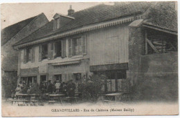 Rue Du Château ( Maison Bailly ) - Grandvillars