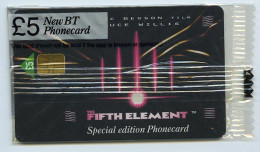 BT PHONECARD : THE FIFTH ELEMENT : £5 - BT Promotionnelles