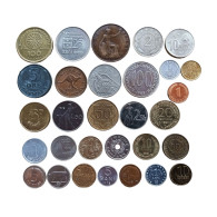 Coins Of The World 30 Coins Lot Mix Foreign Variety & Quality 00781 - Collections & Lots