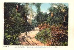 Les Colonies Du Congo Belge - MAYUMBE - Le Chemin De Fer Traversant La Forêt - Autres & Non Classés