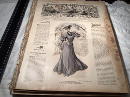 Journal De Famille La Mode Illustrée 1905 Avec Joli Gravure à L’intérieur  Publicité, Numéro 4 - Mode