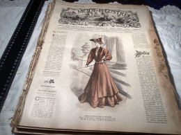 Journal De Famille La Mode Illustrée 1905 Avec Joli Gravure à L’intérieur  Publicité, Numéro 6 - Mode