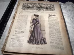 Journal De Famille La Mode Illustrée 1905 Avec Joli Gravure  De Femme à L’intérieur  Publicité, Numéro 10 - Mode