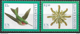 2010 UNO NEW YORK   MI. 1234-5**MNH   Internationales Jahr Der Biodiversität. - Nuevos