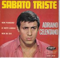 ADRIANO CELENTANO - FR EP - SABATO TRISTE + 3 - Sonstige - Spanische Musik