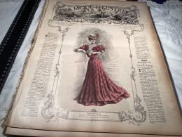 Journal De Famille La Mode Illustrée 1905 Avec Joli Gravure à L’intérieur  Publicité, Numéro 18 - Mode