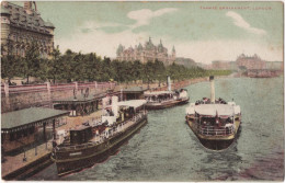 London - Thames Embankment - & Boat - London Suburbs