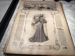 Journal De Famille La Mode Illustrée 1905 Avec Joli Gravure à L’intérieur  Publicité, Numéro 32 - Mode