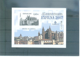 ESPAÑA PRUEBA  Nº. 94 EXFILNA'2007   (2007) EDIFIL - Ensayos & Reimpresiones