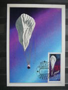 Space Spacecraft Stratosphere Balloon # USSR Russia Sowjetunion 1x Card 1983 Maximum Cards - Tarjetas Máxima