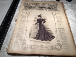 Journal De Famille La Mode Illustrée 1905 Avec Joli Gravure à L’intérieur  Publicité, Numéro 36 - Fashion