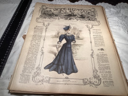 Journal De Famille La Mode Illustrée 1905 Avec Joli Gravure à L’intérieur  Publicité, Numéro 41 - Fashion