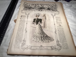 Journal De Famille La Mode Illustrée 1905 Avec Joli Gravure à L’intérieur  Publicité, Numéro 44 - Fashion