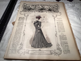 Journal De Famille La Mode Illustrée 1905 Avec Joli Gravure à L’intérieur  Publicité, Numéro 45 - Fashion