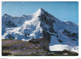 Valais Vissoie N°12/02 Val D'Anniviers La Cabane Mountet Et L'Obergabelhorn En 1977 - Vissoie