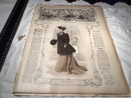 Journal De Famille La Mode Illustrée 1905 Avec Joli Gravure à L’intérieur  Publicité, Numéro 52 - Moda