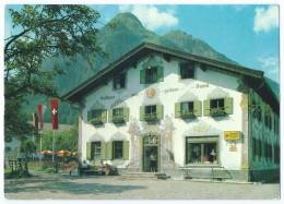 LECHTAL (Autriche) - Gasthof Grüner Baum, Bes. : H.Heel Bach - Auberge De L'arbre Vert - Animée -1968 -Scan Recto-verso - Lechtal