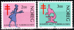 NORWAY 1982 Medicine Health: Fight Against TBC. Complete Set, MNH - Maladies