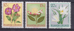 Ruanda-Urundi 1953 Mi. 133-125 Flora, MNH** (2 Scans) - Ongebruikt