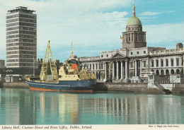 Irlande - Dublin  -  Liberty Hall, Customs House And River Liffey - Dublin