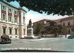 CAMPOBASSO - PIAZZA G.PEPE E CONVITTO NAZIONALE  - AUTO CARS - VG FG - 6846 - Campobasso