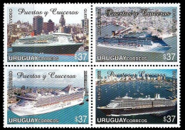 (088) Uruguay   2006 / Transport / Traffic / Cruise Ships / Bateaux / Kreuzfahrtschiffe ** / Mnh  Michel 2954-57 - Uruguay