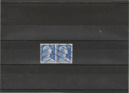 FRANCE OBLITERE  - VARIETE - MARIANNE DE MULLER N° 1011B EN PAIRE - Used Stamps