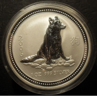 Australia - 1 Dollar 2006 - Anno Del Cane - KM# 1882 - Silver Bullions