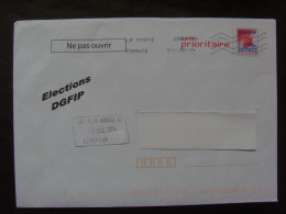 15906- PAP TSC Logo France 50g Elections à La DGFIP De Décembre 2014, Agr. 14C280, Pas Courant En Obl. - PAP : Su Commissione Privata TSC E Sovrastampe Semi-ufficiali