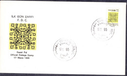 R-106 TURKIYE 1995 OFFICIAL POSTAGE STAMPS F.D.C. - Cartas & Documentos