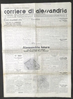 Giornale - Corriere Di Alessandria - Anno XVI - N. 38 - 1938 - Con Austeri Riti - Altri & Non Classificati