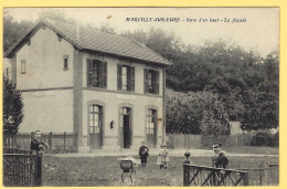 27 - MARCILLY-SUR-EURE +++ Gare D'en Haut +++ La Façade +++ - Marcilly-sur-Eure