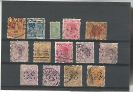 54171 ) Collection Australia Victoria Queen Perfin - Used Stamps