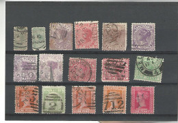 54172 ) Collection Australia Victoria Queen  - Used Stamps