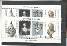 54204 ) Collection Sweden Block 1979 MNH - Collections