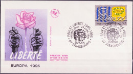 Europa CEPT 1995 France - Frankreich FDC1 Y&T N°2941 - Michel N°3084 - 2,80f EUROPA - 1995