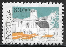 Portugal – 1987 Popular Architecture 60.00 Used Stamp - Usado