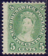 NEW BRUNSWICK - VICTORIA  5c - Mint No Goom - 1860 - Ungebraucht