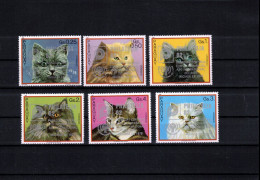 Paraguay 1982 Cats Set + Sheet With Overprint PHILATELIA 82 And Year Of The Child 1979 Postfrisch / MNH - Chats Domestiques