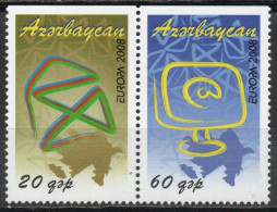 Delcampe - Azerbaïdjan YT 611a-612a Neuf Sans Charnière - XX - MNH Europa 2008 - Aserbaidschan