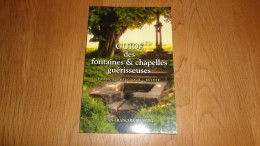 GUIDE DES FONTAINES ET CHAPELLES GUERISSEUSES France Belgique Suisse Régionalisme Pathologie Maladie Sources Eau Saint - Ohne Zuordnung