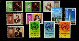 Rhodesie - (1967-78) - Celebrites - ONU  - Neufs** - MNH - Rhodésie (1964-1980)