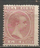CUBA ALFONSO XIII EDIFIL NUM. 147 NUEVO SIN GOMA - Cuba (1874-1898)
