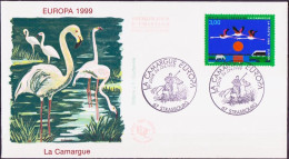 Europa CEPT 1999 France - Frankreich FDC2 Y&T N°3240 - Michel N°3382 (o) - 3f EUROPA - 1999