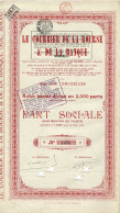 Titre De 1924 - Le Courrier De La Bourse & De La Banque - - Autres & Non Classés