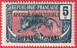 N° Yvert&Tellier 46 - Colonie Fse - Afrique (Oubangui) (1924-1925) - (Neuf (**) Avec Trace De Charnière) - Nuevos