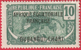 N° Yvert&Tellier 47 - Colonie Fse - Afrique (Oubangui) (1924-1925) - (Neuf (**) Avec Trace De Charnière) - Ungebraucht