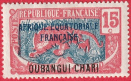 N° Yvert&Tellier 48 - Colonie Fse - Afrique (Oubangui) (1924-1925) - (Neuf (**) Avec Trace De Charnière) - Nuevos